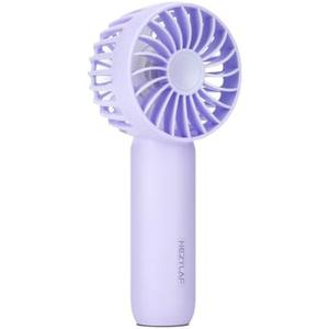 Nezylaf Mini Handheld Fan,Portable Fan Rechargeable with 3 Speeds,Travel Essential Summer Accessory for Women: Hand fan for, Makeup, Eyelash, and Face Cooling, Set of 5