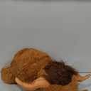 38.5 Inch Brown Giant Highland Cow Plush Stuffed Animal - Large Cow Pillow Gift for Kids and Adults, Couch & Bed Decor