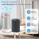 Air Pro Tri-Power Filter Compatible with Molekule Air Pro | Air Purifier, Multi-Stage Filtration System with Activated Carbon Air Pro Filter, 1 Pack