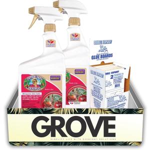 2X Bonide Captain Jacks Dead Bug 32 oz Bundle with Glue Board Trap – Controls Listed Garden Pests on Fruits, Vegetables, and Ornamentals – Gift Set (3 Items)