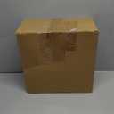 Civaner 4 Pcs 6 Inch Large Velvet Christmas Ball Ornaments Vintage Christmas Plastic Ball Ornaments Flocked Xmas Tree Hanging Decoration for Xmas Party Decor(Black)