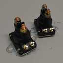 12V Starter Solenoid Tilt Trim Relay Replace 89846070 8994318 8996158 8996158T 89818864T for Mercury & Mariner Outboards for MerCruiser 2.0 3.0 4.3 5.0 35Hp-275 HP 2PCS