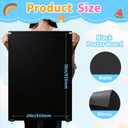24x36 inches Black Poster Board, 30 Packs Large poster paper, Heavyweight Poster Paper Bulk, Blank Display Board for School, Office & Craft Projects