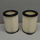 2 Pack VF4000 Filter Replacement for Ridgid for Shop Vac Wet Dry Vacuums 5-20 Gallon 72947 & for Husky 6-9 Gallon Vacuum Cleaners RV2400A RV2600B WD5500 WD0671