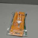 Fiskars Micro-Tip Spring Assisted Scissors, Precision Cutting Stainless Steel Blades, Comfort Handle, Cut Details in Fabric, Sewing Scissors and Arts and Crafts Tools