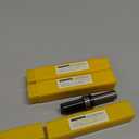 SICWOOD 3PCS Pattern Flush Trim Router Bit 1/2 Shank, 3/4" Dia, Stable Double Bearing Guides, Top Bearing Template Flush Cut Straight Trim Router Bit, for DIY & Woodworking, Height 2", 1-1/2", 1-1/4"