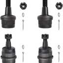 ASTARPRO 2pcs Front Ball Joints Upper and Lower Kit Replacement for Jeep Grand Cherokee Wrangler JK