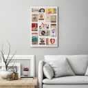 Vintage Matchbook Prints Painting Trendy Coastal Cowgirl Matches Poster Retro Eclectic Matchbox Canvas Wall Art Funky Match Box Aesthetic Room Wall Decor for Bar Cart Unframed 12x16inch