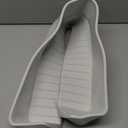 2.62FT Bathtub Splash Guard with Strong Suction Cups, Silicone Toy Tray Caddy Holder Storage for Kids, Water Leak & Splash-Proof, Suitable for Kitchen Sinks and Bathroom bathtubsGrey