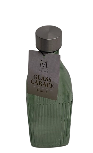 Medici Glass Carafe with a 34 oz