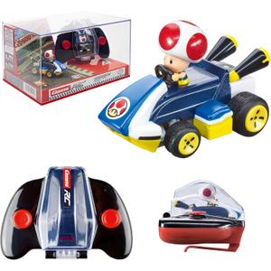 Carrera RC Nintendo Mario Kart 2.4 GHz Mini Collectible Radio Remote Control Toy Car Vehicle - Toad