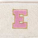 Uygafly Birthday Graduation Gifts for 5 6 7 8 9 10 11 12 13 14 15 16 Year Old Girl,Initials Fanny Pack Crossbody Bag for Girls Kids,Trendy Cute Purse Stuff - E,Cream