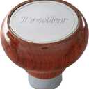 GG Grand General 96025 Rosewood Air Control Knob w/S.S Trailer Script