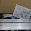 Zelvoro Universal Treadmill Laptop Holder, Treadmill Desk Attachment, Adjustable Height and Width, All Metal Aluminum Laptop Stand with Tray