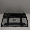 Soft Sided Cat Carrier for Large Cats, Pet Carrier for 2 Cats or Small Dogs Up to 25Lbs, Large Cat Carrier with Shoulder Strap, Cat Car Carrier with Safety Rope, Cat Carriers 20x13x13 inches, Grey