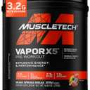 MuscleTech Pre-Workout Powder, Vapor X5 - Sports Nutrition Muscle Building Supplements for Women & Men - Intense Muscle Pump Energy Powder Drink Mix - Miami Spring Break, 272g (30 Servings)