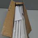 Drying Rack Clothing, 3-Tier Clothes Drying Rack Foldable, Antirust Laundry Drying Rack Collapsible Use for Indoor & Outdoor, 11.8" D x 34.6" W x 35.4" H, White, Large
