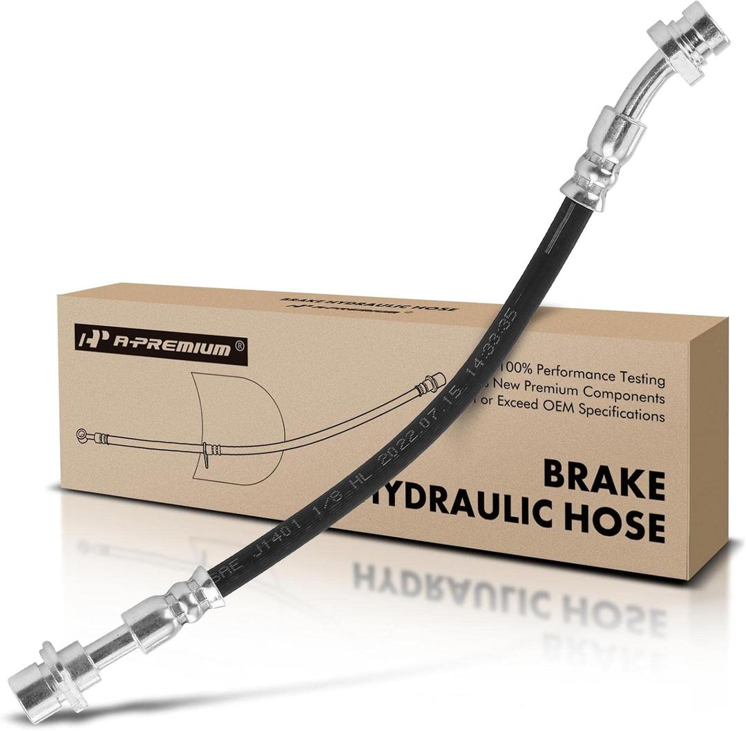A-Premium Rear Driver Brake Hydraulic Hose Compatible with Select Toyota Models - Prius 2007 2008 2009 - Replace# 9094702F36