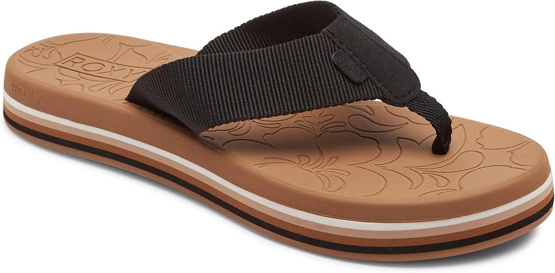 Roxy Women's Colbee Hi Flip Flop Sandal, 5