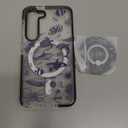 for Samsung Galaxy S23 Case for Women - Girls Cute Design Compatible with Magsafe Magnetic Ring Holder Stand Sea Fish Phone Covers Aesthetic Girly TPU Funda for S23