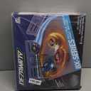 Gyro X Stadium Battling Set, 4 Spinning Tops, 2 Launchers and Arena with X Acceleration Rail, Boys Toys Kids Birthday Gift Ideals, 6+ Years Old (Grey)