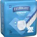 FitRight Adult Incontinence Underwear, Heavy Absorbency, XX-Large, 68-80 (20 Count)