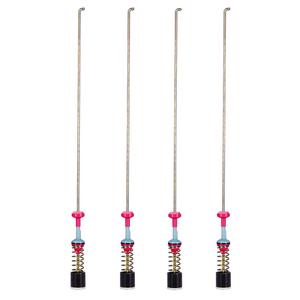MONKEMON Upgraded DC97-05280W Washer Damper Suspension Rods | Replace AP5966911 DC97-05280 DC97-16350 DC97-18610 Series | Compatible with Samsung Washer wa50r5400a etc