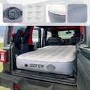 Jeep Mattress with Wireless Air Pump, 10inch SUV Air Mattress Camping Bed for Jeep Wrangler JK JKU JL JLU Unlimited 4 Door Ford Bronco Subaru Forester