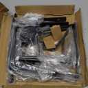 LukLoy Window Planter Box Brackets, 6 Pack Adjustable Heavy Duty Wall Mount Window Flower Boxes Outdoor with Bracket (6 to 12 in), with 70lbs Capacity, Black