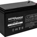 12V 7Ah Rechargeable Sealed Lead Acid Battery (F1 Terminals)