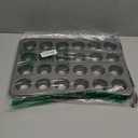 KitchenAid 24-Cup Nonstick Aluminized Steel Mini Muffin Pan, Contour Silver