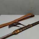 Zhmyyxgs Hand-Forging Dragon/Tiger Broadsword Dao Sharp Blue Damascus Steel Kungfu