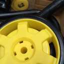 Generator Wheel Kit Compatible with Champion 2800-4750w with Folding Handle and Never-Flat Tires, Generator Replacement Parts 40065