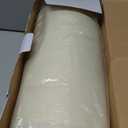 Wellmet Self-assembly Lampshade, CramWhite, 16" Top x16" Bottom x12" High, Drum Lampshade for Table Lamp, Bedside Lamp, Floor Lamp, Fabric Replacement Lamp Shade Classic Modern Style, Spider Fitter