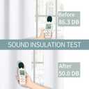 BGment Short Blackout Curtains 30 Inch Long 2 Panels - 100% Room Darkening Bedroom Curtains for Small Window, Thermal Insulated Soundproof Grommet Curtains for Loft/Basement, 42 Wide, Pure White