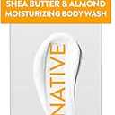 Native Moisturizing Body Wash Contains Naturally Derived Ingredients | For Women & Men, Sulfate, Paraben, & Dye Free Leaving Skin Soft and Hydrated | Shea Butter & Almond 18 oz