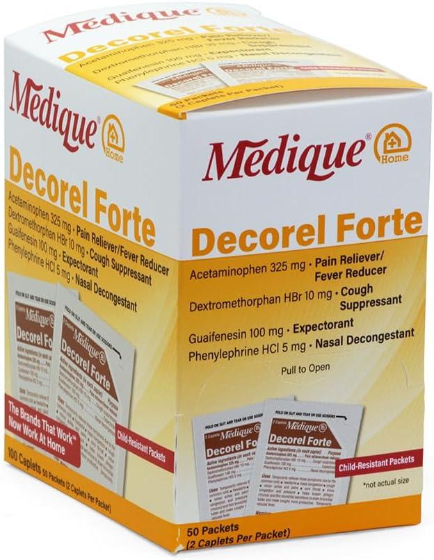 Medique CR Decoral Forte 100-Count (Pack of 2)