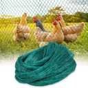 Bird Netting for Chicken Coop, Poultry Netting Over Chicken Run & Chicken Pen, Heavy Duty Nylon Nettings Reusable, UV-Resistant, Garden Netting Aviary Net Fruit Tree Nettings (EXP 05/17/29)