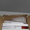 White 5 Tier Wall Shelf Unit for Shoes Display, Lack Wall Bookshelf for Bedroom, Vertical Tiered Floating Book Shelves for Office Living Room Bathroom Vanity Kitchen Closet Purses Bags