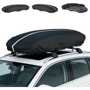 Roof Box Cover, Dimensions: 69x35x17 inches, Universal Fit for Thule, Perflex, Yakima Brands, Made of 420D Oxford Fabric, Features Waterproof, Dustproof, UV-Resistant, and Scratch-Resistant Properties