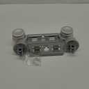 BlueStars WB16K10026 WB29K17 Double Burner Assembly Replacement - Compatible with G.E Kenmore Hot.point Ranges - Replaces 868697 AP2633210 WB16K10003 - PACK OF 2