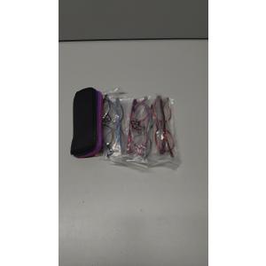 NORPERWIS 5 Pairs Reading Glasses - Standard Fit Spring Hinge Readers Glasses for Men and Women (Black Purple Red Blue Brown, 2.00)