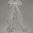 JONKY Bow Veil Bridal Veils Bachelorette Party Hair Clips for Women (Style1)