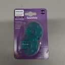 Philips Avent Soothie Baby Pacifiers - 100% Silicone Pacifiers for Babies 0-3 Months, One-Piece Design, BPA-Free, Extra Durable, Green, 4 Pack, Model SCF190/41