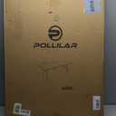 Folding Table 6FT HDPE 6 Foot Foldable Table Portable Banquet Surface Fold-in-Half Desk Utility for Working Meeting Parties, Picnic, Camping, Weddings, Catering, Garden Dining-White