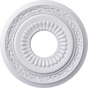 Ekena Millwork CM20LN 20 5/8-Inch OD x 6 1/4-Inch ID x 1 3/8-Inch P Lauren Ceiling Medallion