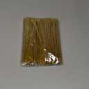 Honoson 100 Pieces Disposible Plastic Round Top Crystal Swizzle Sticks (Gold)