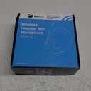 Wireless Headset with Microphone - Bluetooth Headset with Mic Noise Canceling & Mute, Wireless Headphones with USB Dongle/ Charging Dock for Laptop Computer Phone Work Office Teams Conference Call