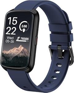Fitness Tracker, Smart Watch with 24/7 Heart Rate/Blood Pressure/Blood Oxygen Monitor,Sleep Tracker,Step & Calorie Counter, IP68 Waterproof Fitness Watches for Women Men Compatible with Android&iPhone