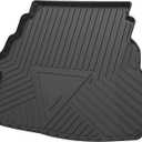 Camry Cargo Liners - All-Weather Protector 3D Custom-Fit Waterproof Durable Odorless TPO High-Raised Edge Flexible Rear Trunk Tray Floor mats Compatible with 2006-2012 Toyota Camry